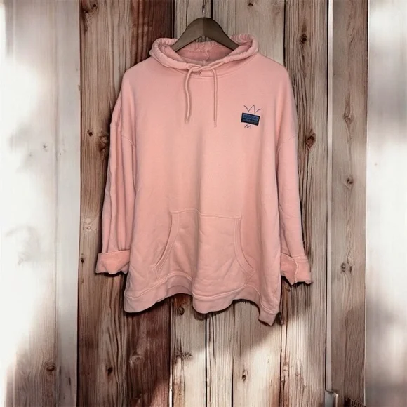 Adidas Light Pink Hoodie for Men - Picture 2 of 4